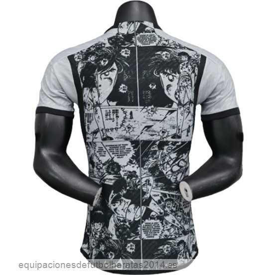 Nuevo Tailandia Especial Jugadores Camiseta Japon 2023 Negro Blanco Baratas